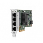 Сетевая карта 811546-B21, 816551-001 HPE 1Gb 4-port 366T Adapter I350-T4V2