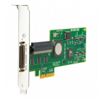 Контроллер 412911-B21, 439946-001 HP SC11Xe Ultra320 Single Channel/ PCIe x4 SCSI Host Bus Adapter