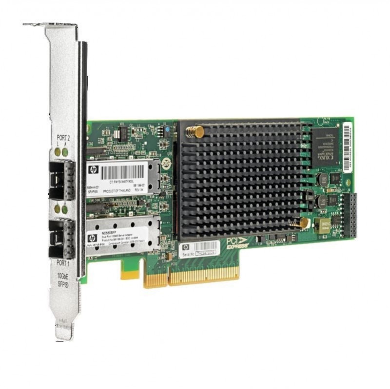 HP NC550SFP Dual Port 10GBERefurbished, 581201-B21Refurbished Server Adapter 